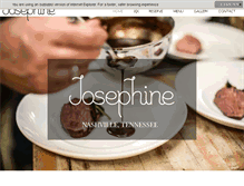 Tablet Screenshot of josephineon12th.com